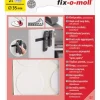 Fix-o-moll Klettpunkte selbstklebend 4 Sets Weiß 35 mm