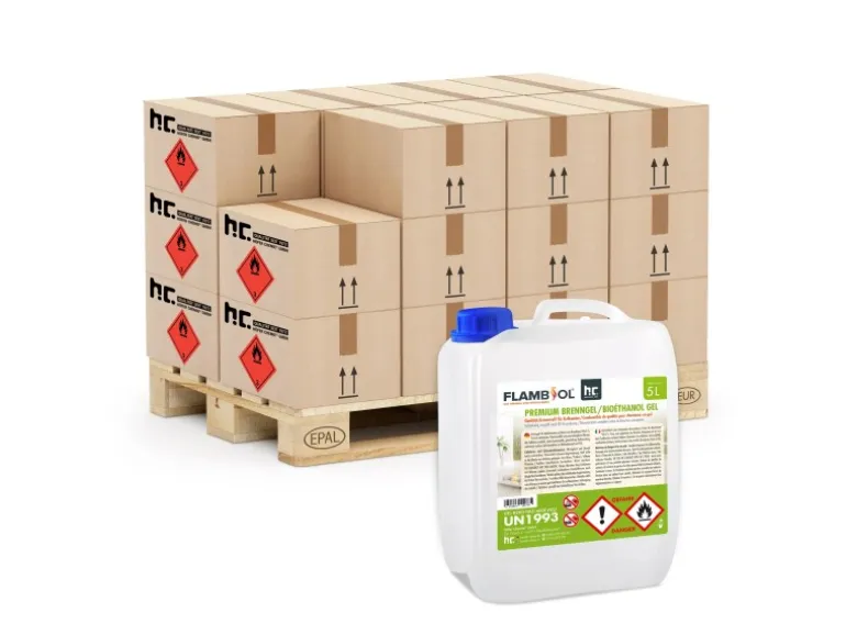 Flambiol Premium Brenngel 16 x 5l