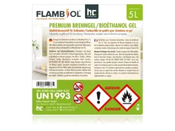 Flambiol Premium Brenngel 16 x 5l