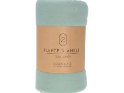 Fleece-Decke 125 cm x 150 cm Hellgrün