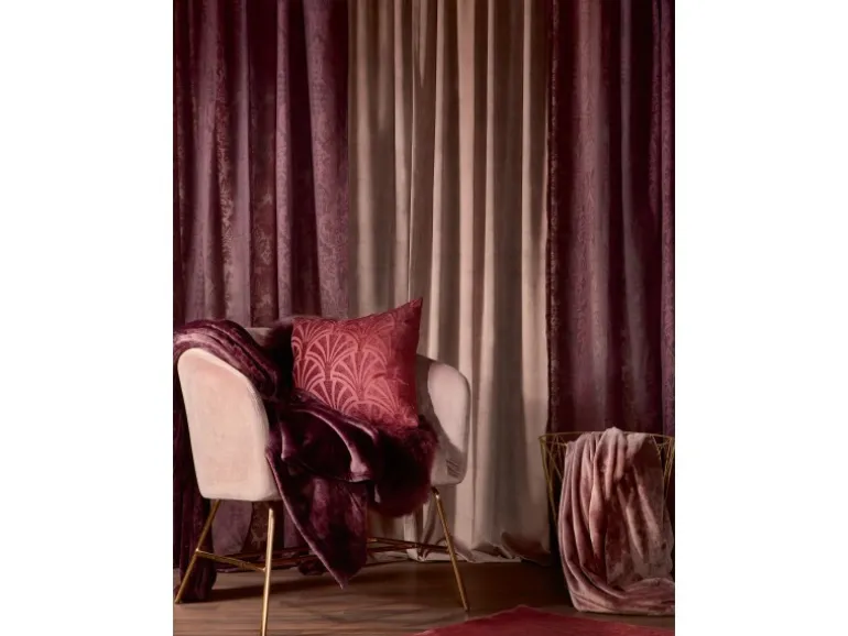 Fleece-Decke Blush Bordeaux Rosa 150 cm x 200 cm