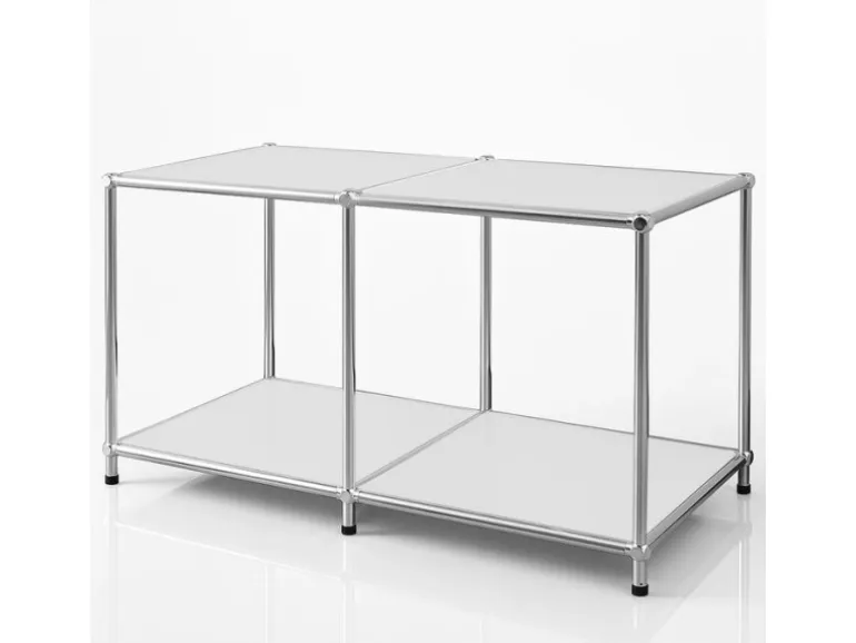 Floordirekt Metallregal Concept Epure MK-016 Sideboard 78 x 40 x 46 cm Weiß