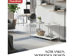Floordirekt Metallregal Concept Epure MK-016 Sideboard 78 x 40 x 46 cm Weiß