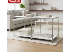Floordirekt Metallregal Concept Epure MK-016 Sideboard 78 x 40 x 46 cm Weiß
