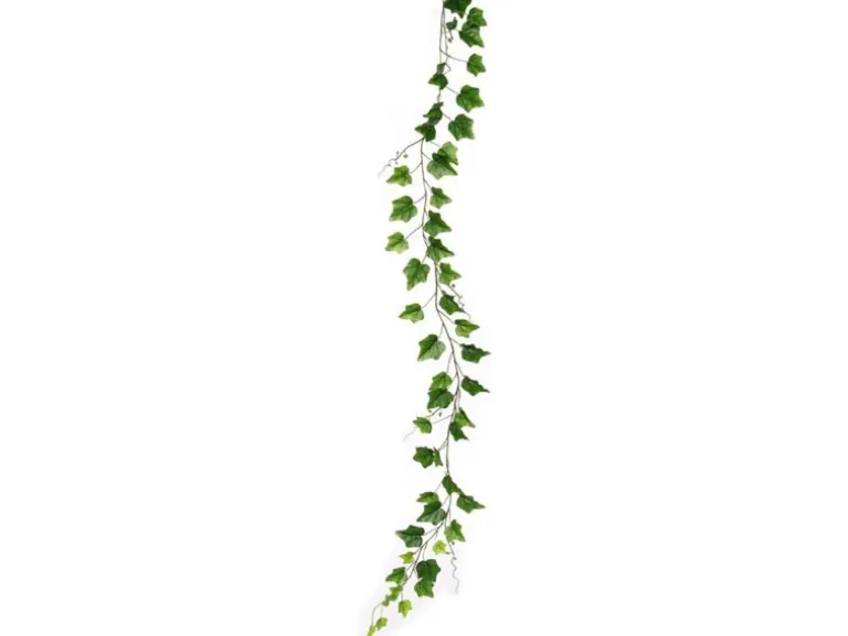 Flower Power Kunstblume Efeu Girlande 170 cm Grün