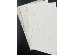 Floxxan Baumwollputz Montana 507 Cellulose Farbe Weiss mit Sand Putz Tapete Flüssigtapete