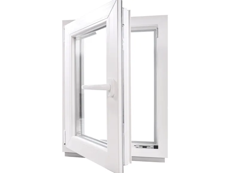 Framelux Kunststofffenster Proline Weiß 2-Fach Verglasung 500 x 900 mm Rechtsanschlag