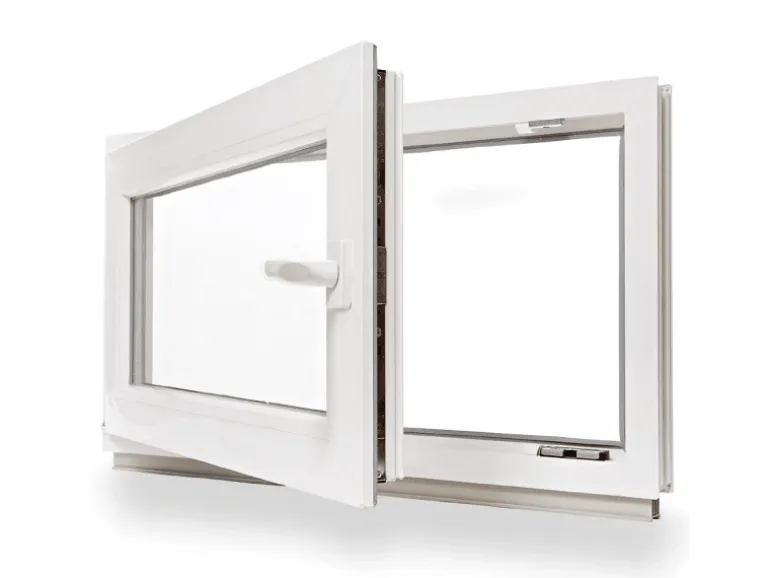 Framelux Kunststofffenster Proline Weiß 2-Fach Verglasung 700 x 700 mm Linksanschlag