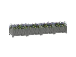 furnicato Hochbeet 160x40x23 cm Polypropylen