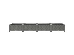furnicato Hochbeet 160x40x23 cm Polypropylen