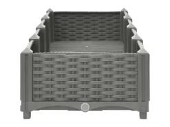 furnicato Hochbeet 160x40x23 cm Polypropylen