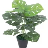 furnicato Künstliche Monstera-Pflanze mit Topf 45 cm Grün