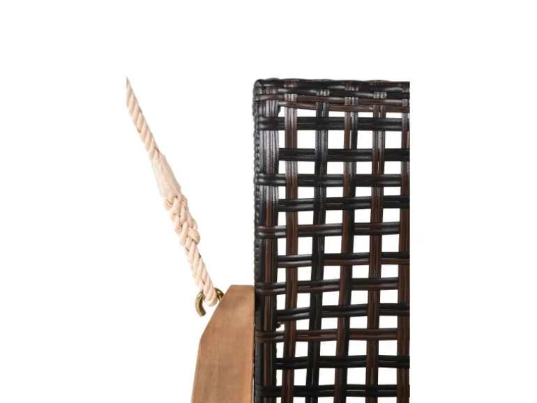 Garden Pleasure Hängebank Cuneo 57 cm x 79 cm x 120 cm Braun FSC®