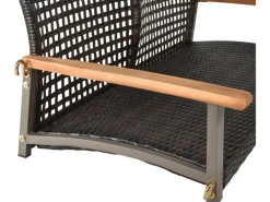 Garden Pleasure Hängebank Cuneo 57 cm x 79 cm x 120 cm Braun FSC®