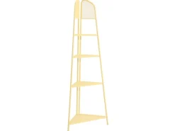 Garden Pleasure Mwh Eckregal Ekko 180 cm x 48 cm x 48 cm Gelb