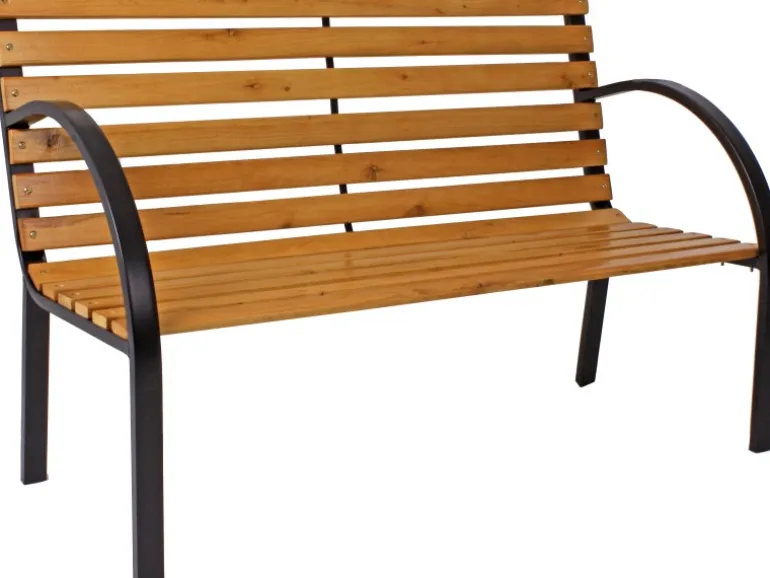 Garden Pleasure Parkbank Bellevue 122 cm x 80 cm x 60 cm Natur FSC®