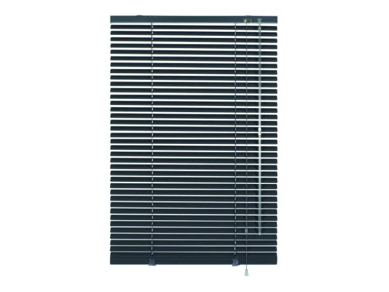 Gardinia Aluminium Jalousie 60 cm x 175 cm Schiefer