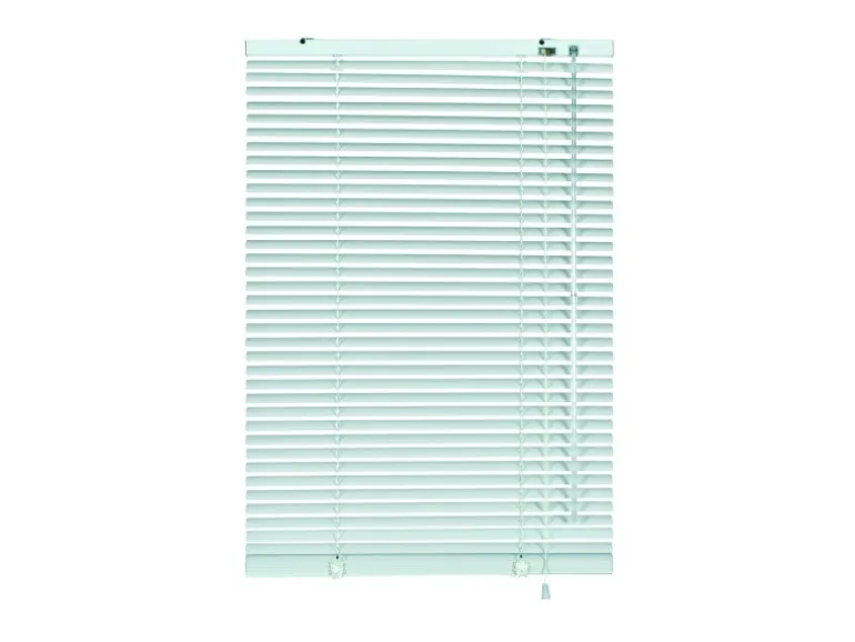 Gardinia Aluminium Jalousie 110 cm x 175 cm Weiß