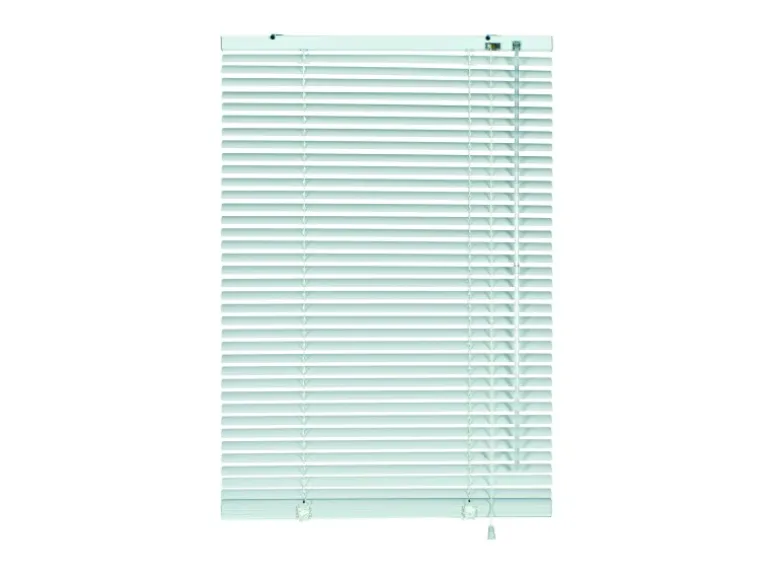 Gardinia Aluminium Jalousie 120 cm x 240 cm Weiß