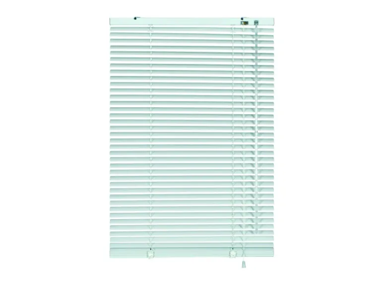 Gardinia Aluminium Jalousie 50 cm x 175 cm Weiß