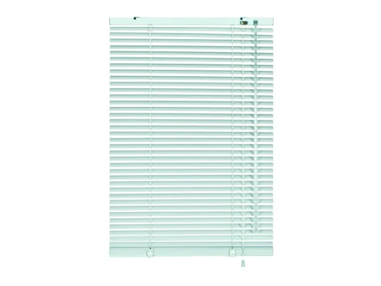 Gardinia Aluminium Jalousie 140 cm x 240 cm Weiß