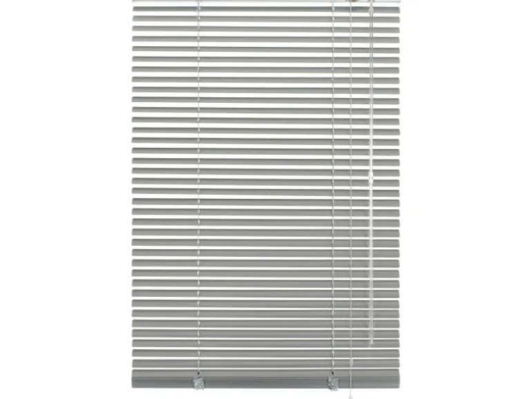 Gardinia Aluminium Jalousie 40 cm x 175 cm Silber