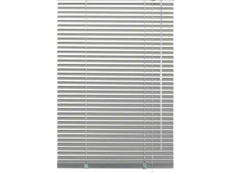 Gardinia Aluminium Jalousie 120 cm x 130 cm Silber