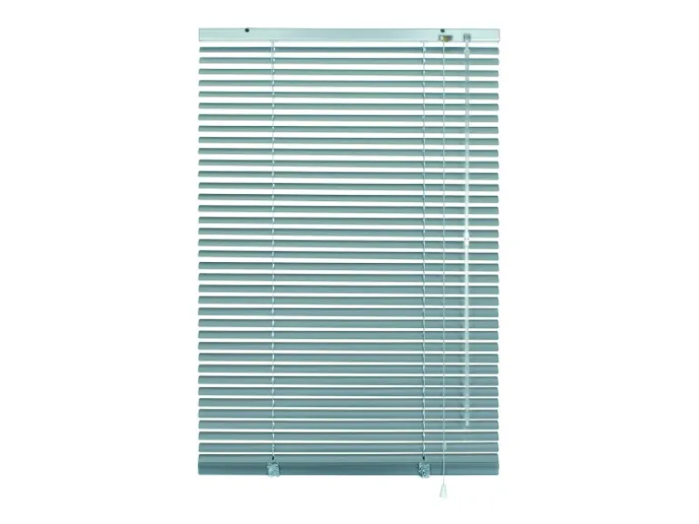 Gardinia Aluminium Jalousie 100 cm x 130 cm Silber
