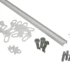 Gardinia Aluminiumschiene Weiß 210 cm
