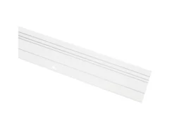 Gardinia Aluminium-Vorhangschiene 3-läufig Weiß 200 cm