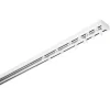 Gardinia Aluminium-Vorhangschienen-Set Lara 2-läufig Weiß 140 - 225 cm