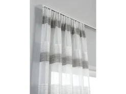 Gardinia Aluminium-Vorhangschienen-Set Luna 1-läufig Weiß 230 cm