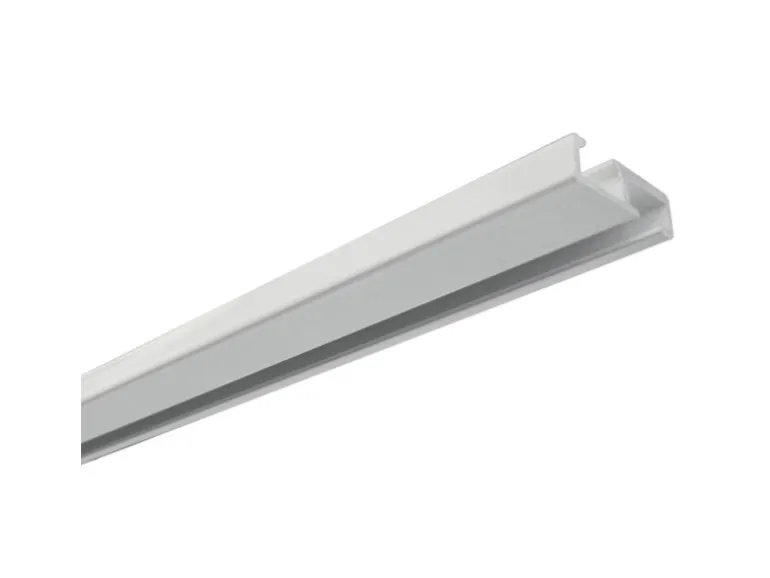 Gardinia Aluminium-Vorhangschiene 1-läufig Weiß 150 cm