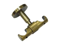 Gardinia Deckenträger Europa für Ø 19 mm Messing-Antik 6 cm