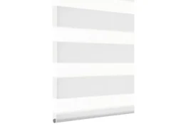 Gardinia Doppelrollo 80 cm x 160 cm Weiß
