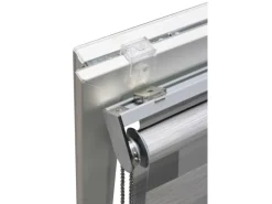 Gardinia Doppelrollo de Luxe 60 cm x 180 cm Grau
