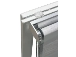 Gardinia Doppelrollo de Luxe 60 cm x 180 cm Grau