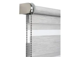 Gardinia Doppelrollo de Luxe 60 cm x 180 cm Grau
