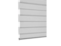 Gardinia Doppelrollo EasyFix mit Montageschiene 90 cm x 150 cm Grau