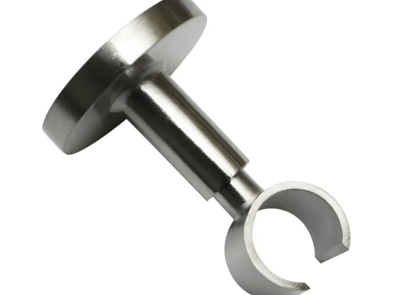 Gardinia Doppelträger 2-läufig Ø 20 mm Chicago Edelstahloptik