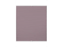 Gardinia Easy Fix Plissee Greta Verspannt Perlmuttrosa 70 cm x 130 cm