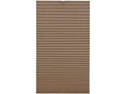 Gardinia EasyFix Plissee mit 2 Bedienschienen 40 cm x 130 cm Taupe