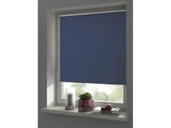 Gardinia EasyFix Rollo Thermo energiesparend 60 cm x 150 cm Blau