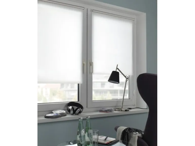 Gardinia EasyFix Rollo Thermo 75 cm x 150 cm Weiß