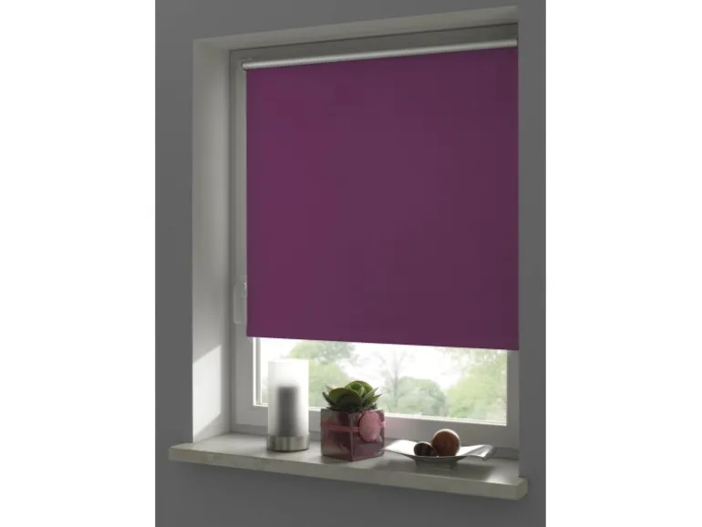 Gardinia EasyFix Rollo Thermo 75 cm x 150 cm Lila