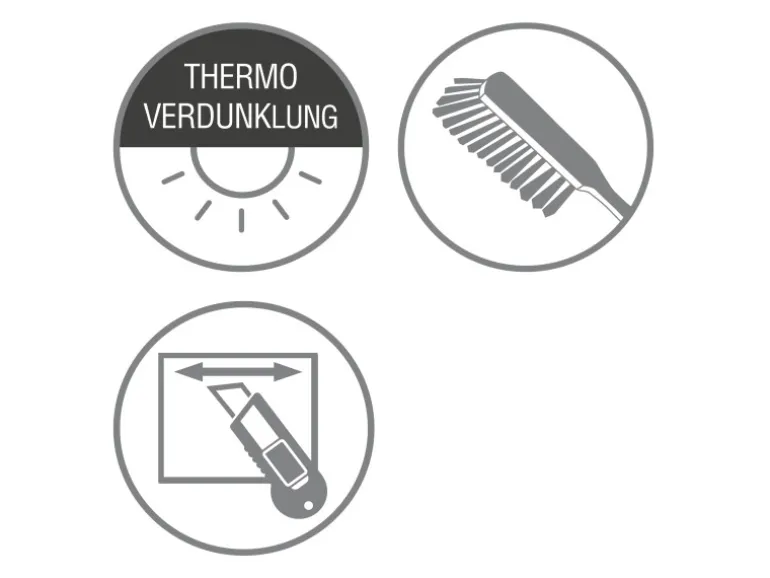 Gardinia EasyFix Rollo Thermo 100 cm x 150 cm Lila