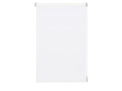 Gardinia EasyFix Rollo Uni 120 cm x 150 cm Reinweiß strukturiert