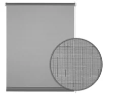 Gardinia EasyFix Rollo Uni 45 cm x 150 cm Hellgrau strukturiert