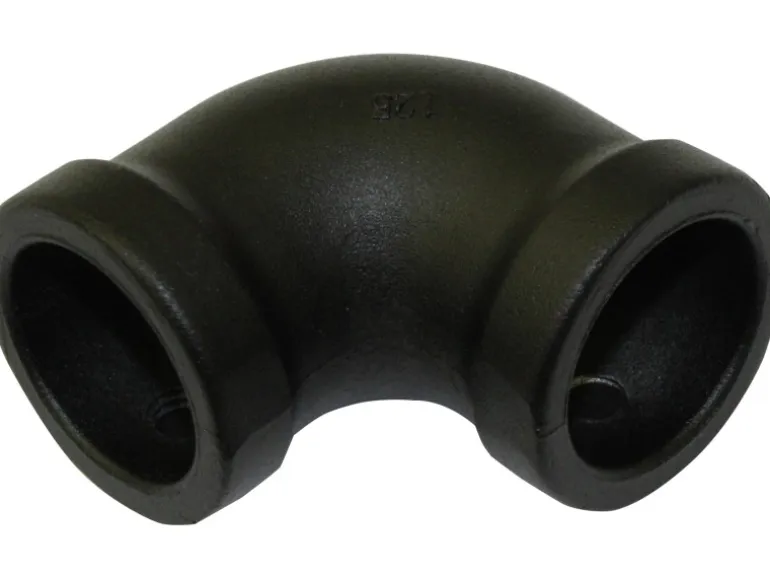 Gardinia Eckstück Industrial Home Ø 25 mm Schwarz