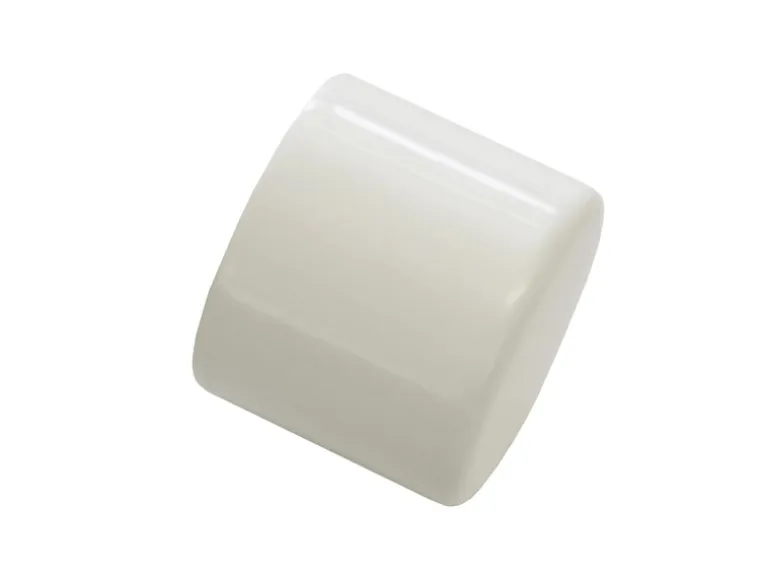 Gardinia Endstück Chicago Kappe für Ø 20 mm Weiß 2-er Pack